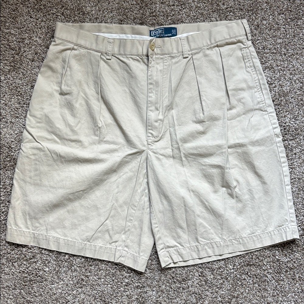 Polo Ralph Lauren Beige Tyler Chino Short Men’s Size 36 NWOT